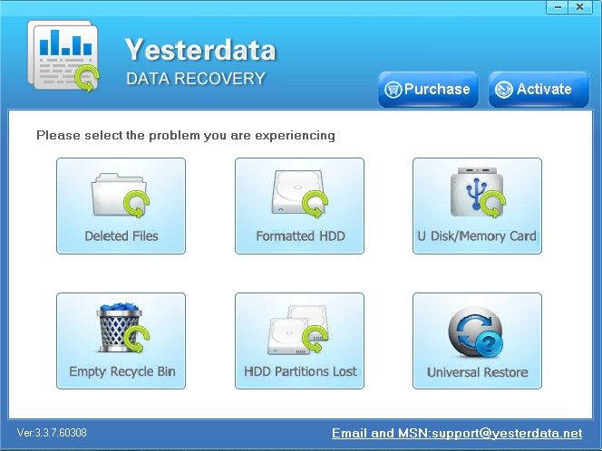 data recovery