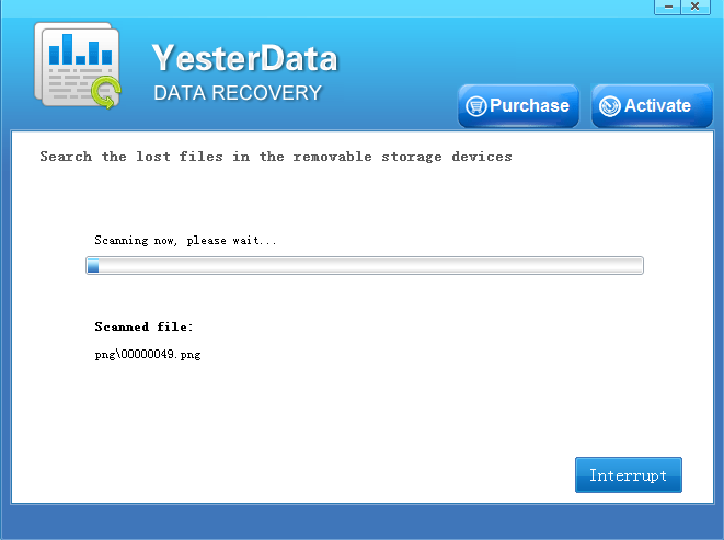 Scan recoverable data from Samsung Galaxy S3