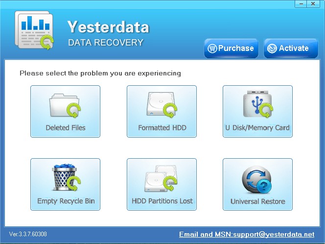 Data recovery from external hard drive